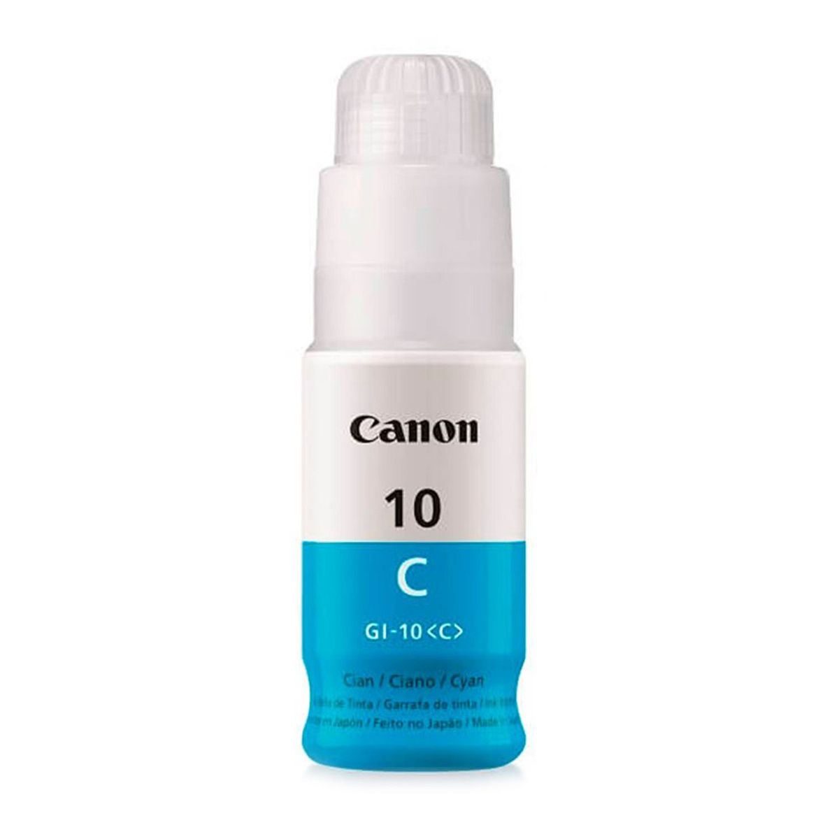 CANON - CARTUCHO DE TINTA CANON GI-10 C CIAN 70ML ORIGINAL