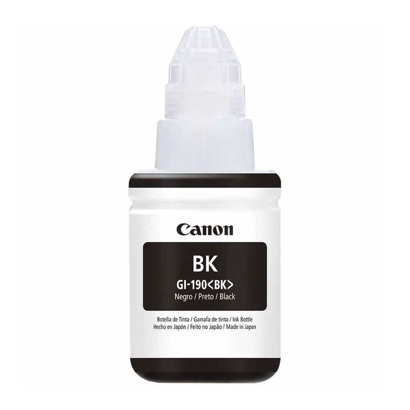 CANON - CARTUCHO DE TINTA CANON GI-190 BK NEGRO 135ML ORIGINAL