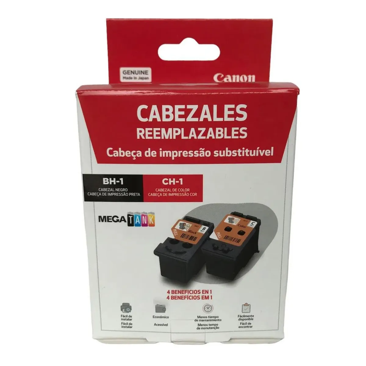 CANON - KIT CABEZAL CANON NEGRO BH-1 Y COLOR CH-1 ORIGINAL