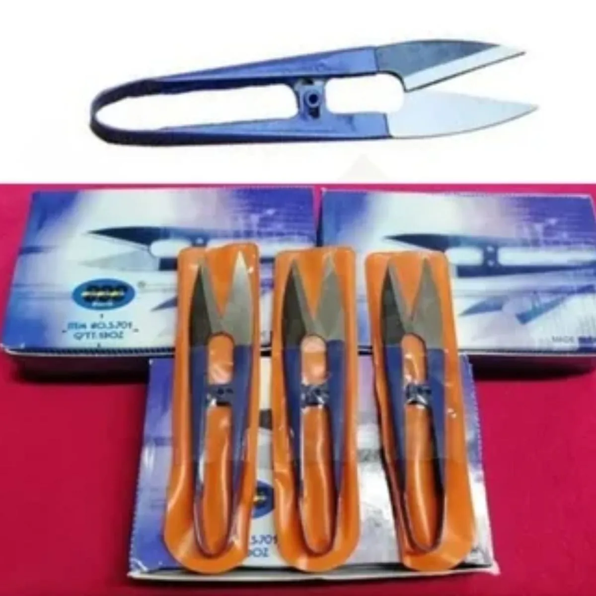 GENERICO - 12und Tijera Piquetera Bbb Ideal Para Cortar Hilos Costura