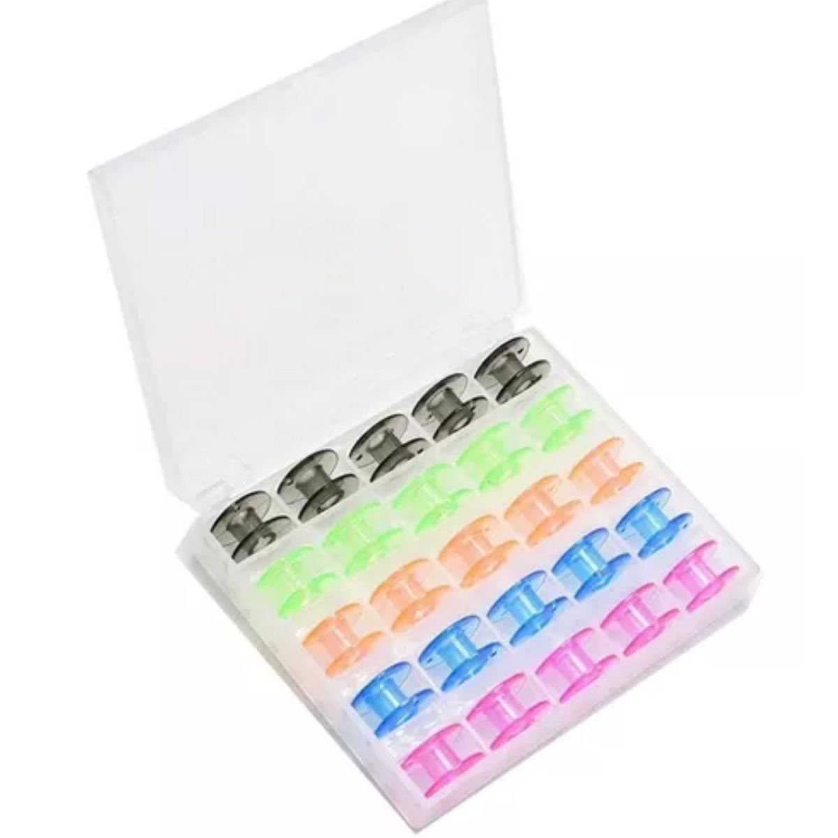 GENERICO - Caja Porta Carreteles Plastica Nuevo Producto Janome Brother