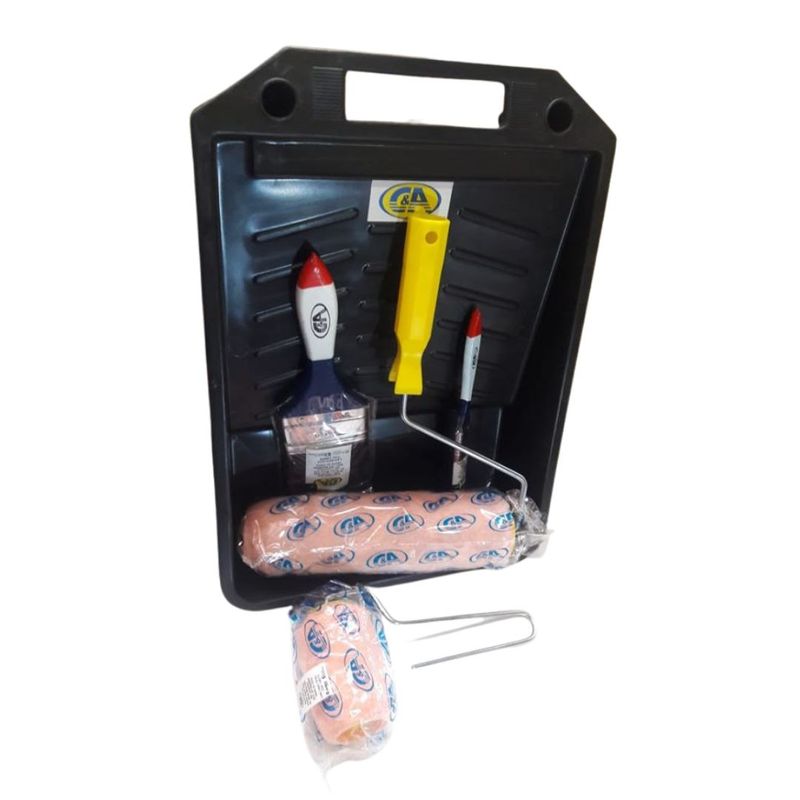 C AND A TOOLS - Pack Del Pintor C&A 5 En 1 - Negro/Melon