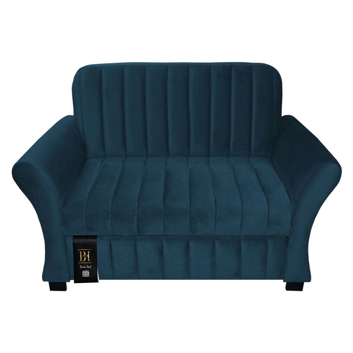 BARAKA HOME - Sofá Cama Vancouver 1.5 Plz - Cobalto