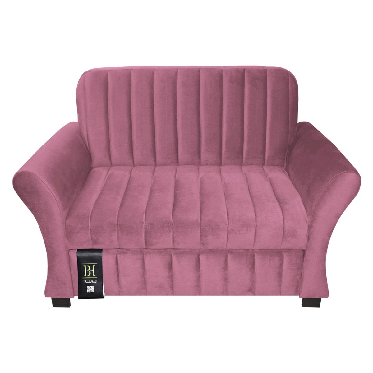 BARAKA HOME - Sofá Cama Vancouver 1.5 Plz - Rosado