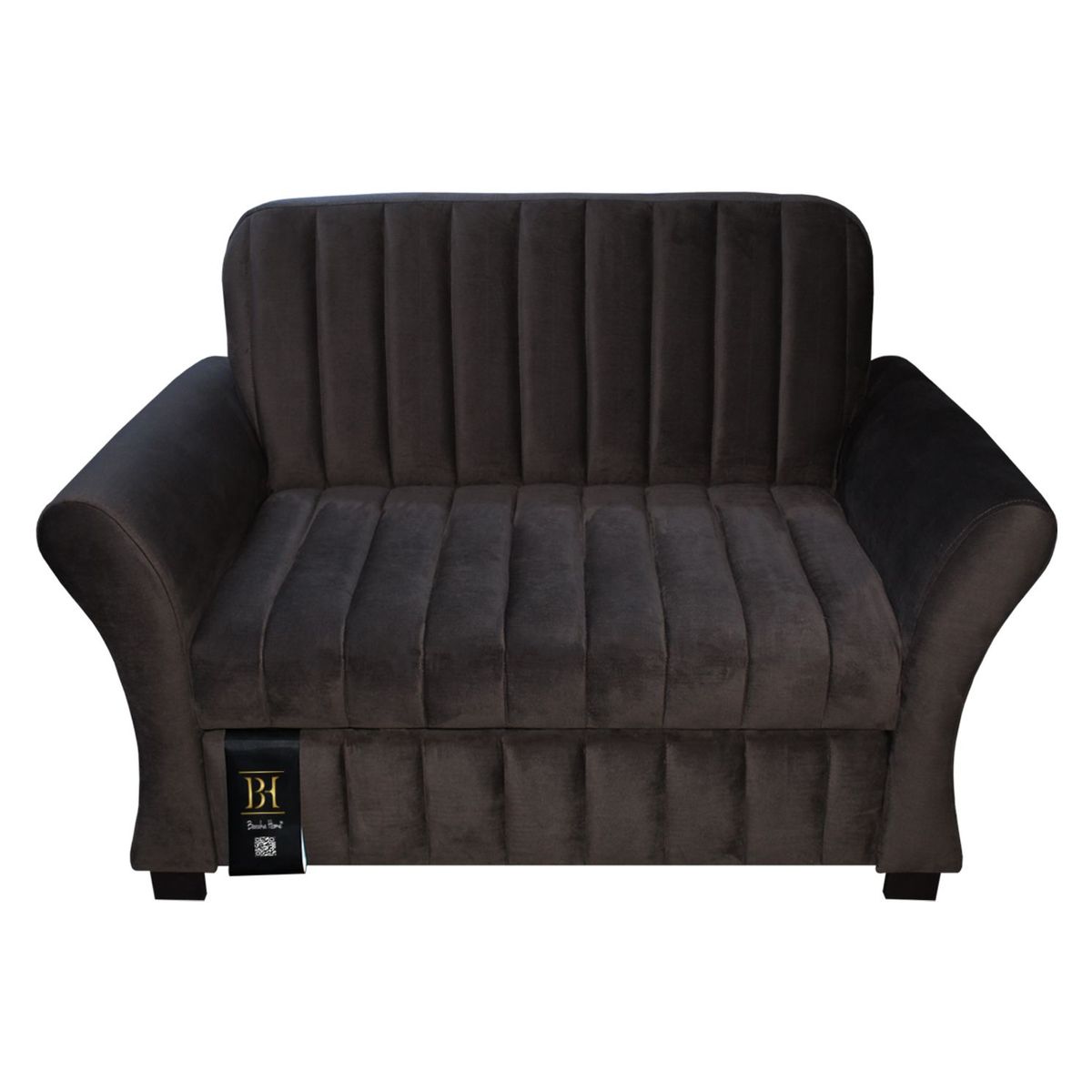 BARAKA HOME - Sofá Cama Vancouver 2 Plz - Chocolate