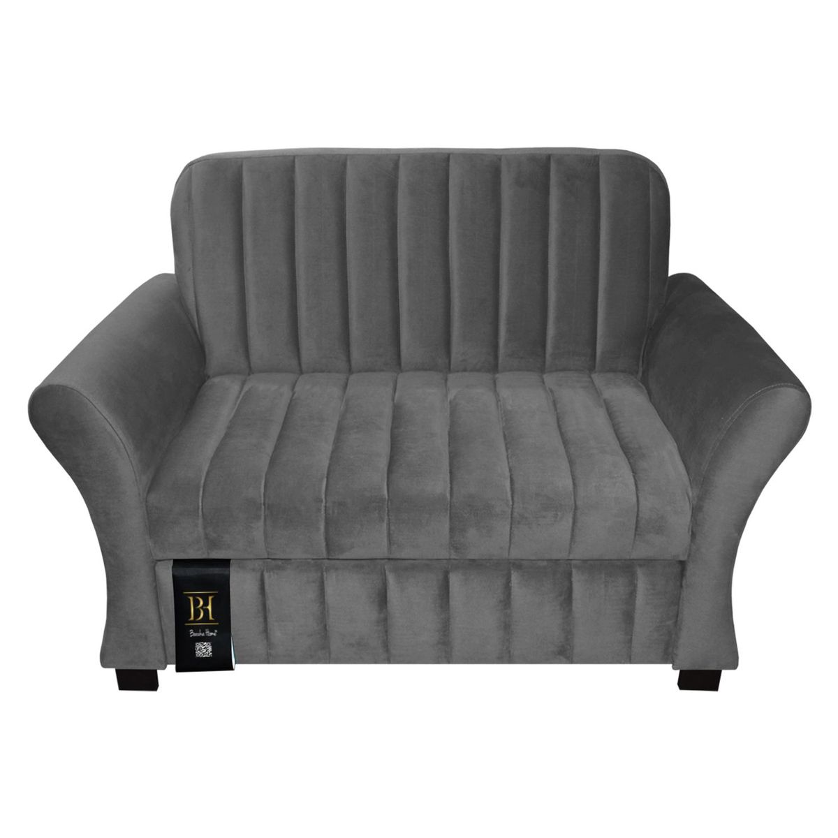 BARAKA HOME - Sofá Cama Vancouver 2 Plz - Gris Claro