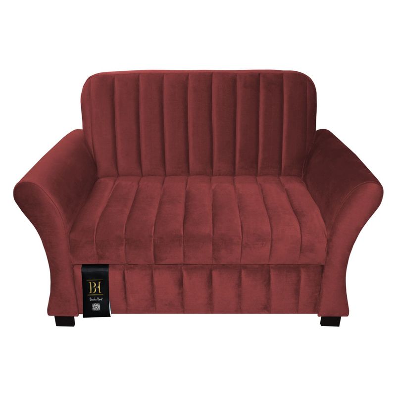 BARAKA HOME - Sofá Cama Vancouver 2 Plz - Rojo