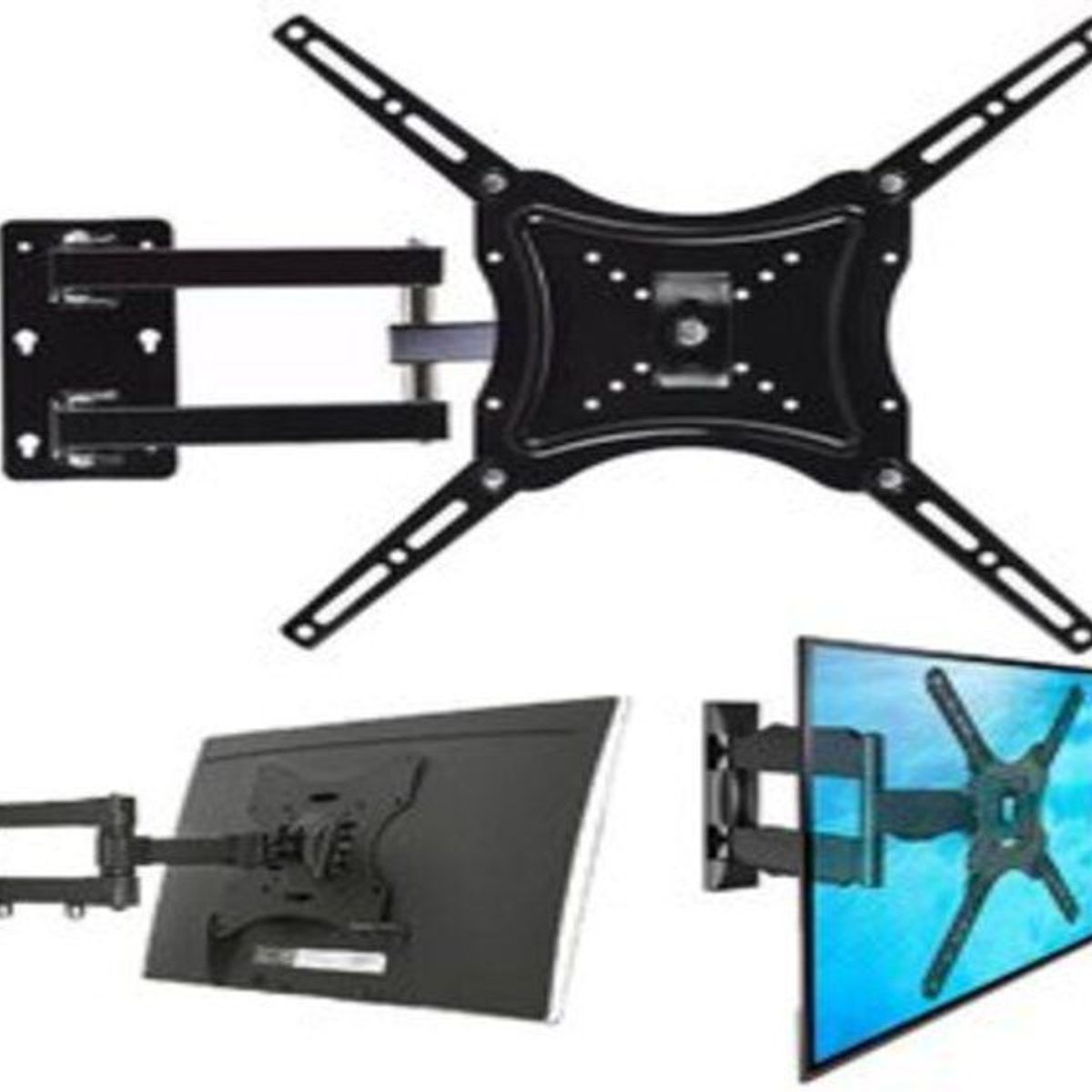 GENERICO - RACK Móvil para TV Soporte Plegable Giratorio LCD LED SMART 32-55