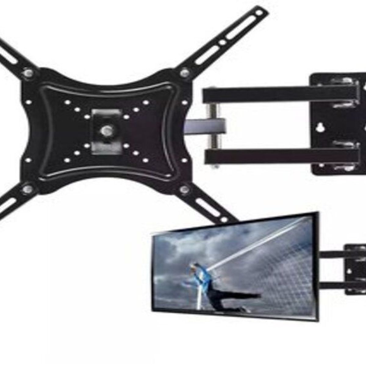 GENERICO - RACK Móvil para TV Soporte Plegable Giratorio LCD LED SMART 32-55