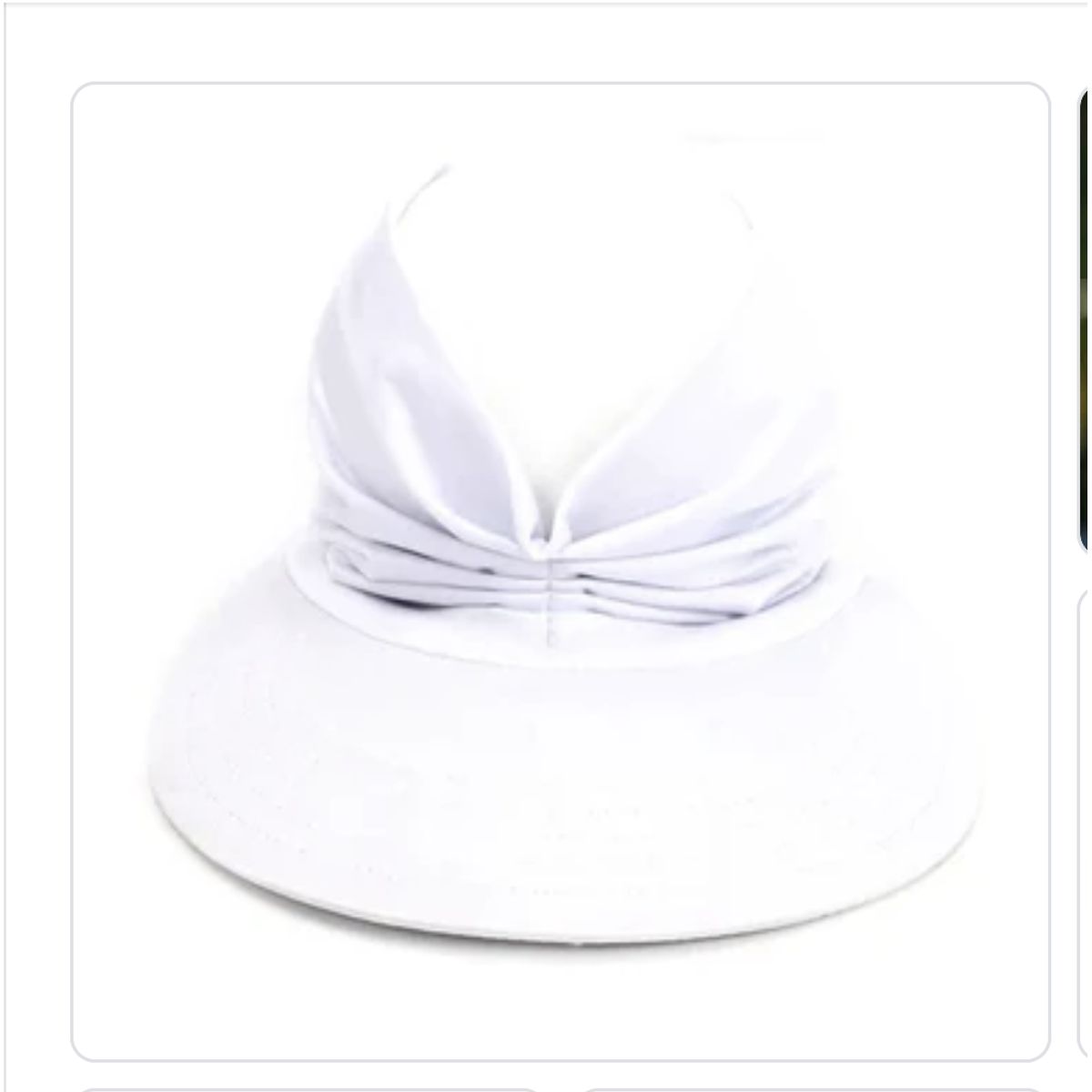 AURELA - Gorra Bandana con Visera para Mujer