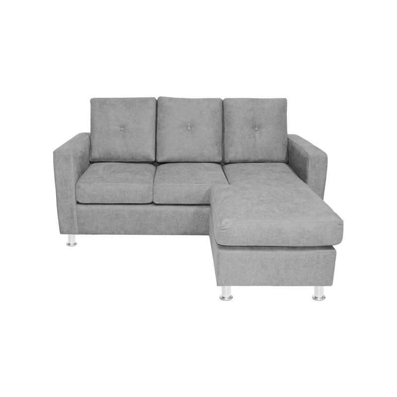 BARAKA HOME - Seccional Intercambiable Lyon 3 Cuerpos - Gris Claro