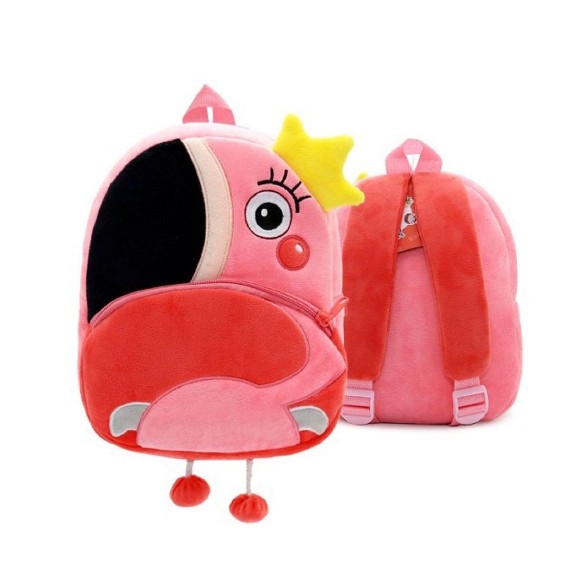 PEYITO - Mochila de Felpa con diseños de animalitos