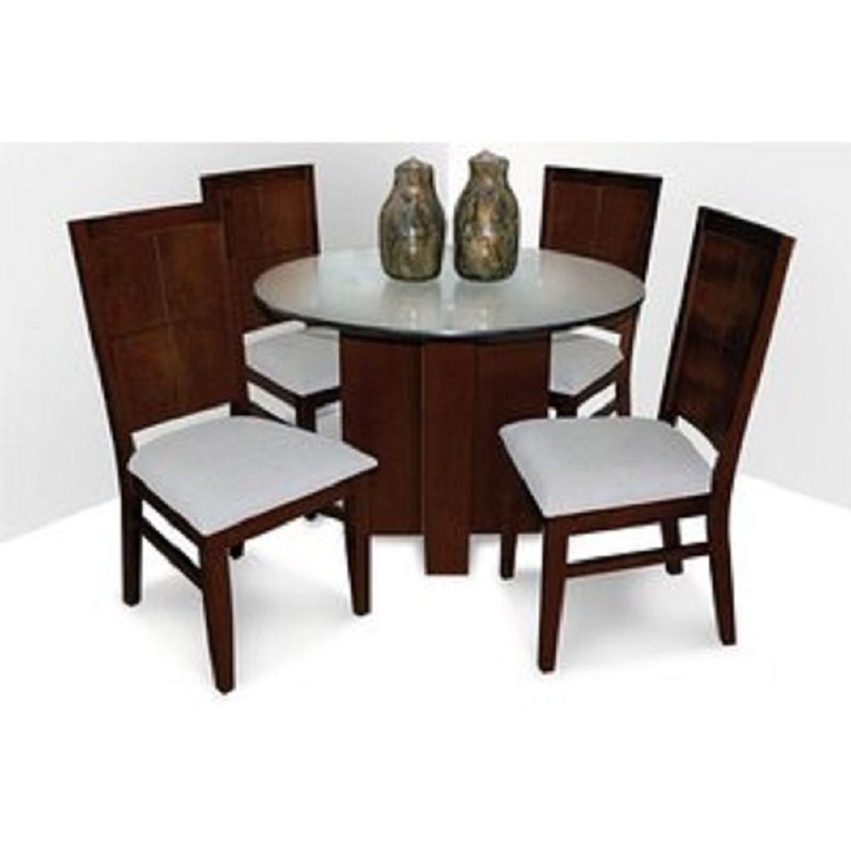 DMUEBLES - Juego De Comedor 4 Sillas Cruz