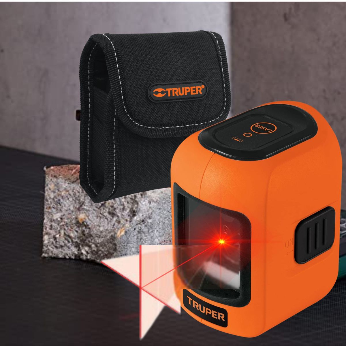 TRUPER - Nivel láser nivelación cruzada 10 m, Truper