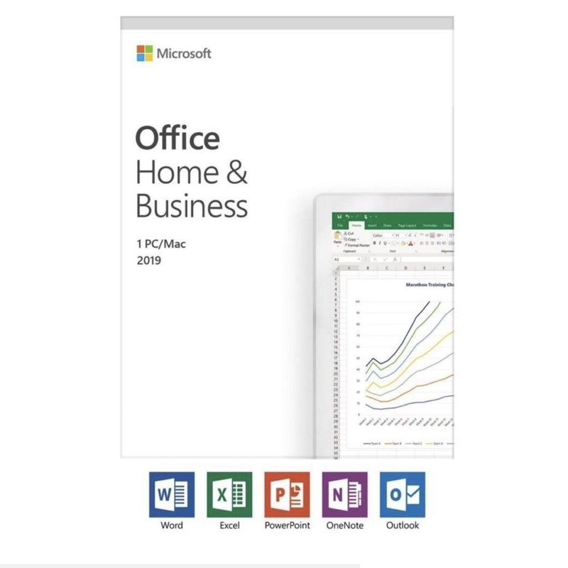 MICROSOFT - Licencia Microsoft Office Hogar y Empresas 2019 PC/Mac