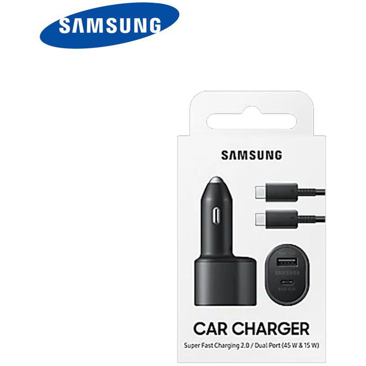 SAMSUNG - Cargador Samsung 45W para Galaxy S21 Plus  Ultra Original - negro