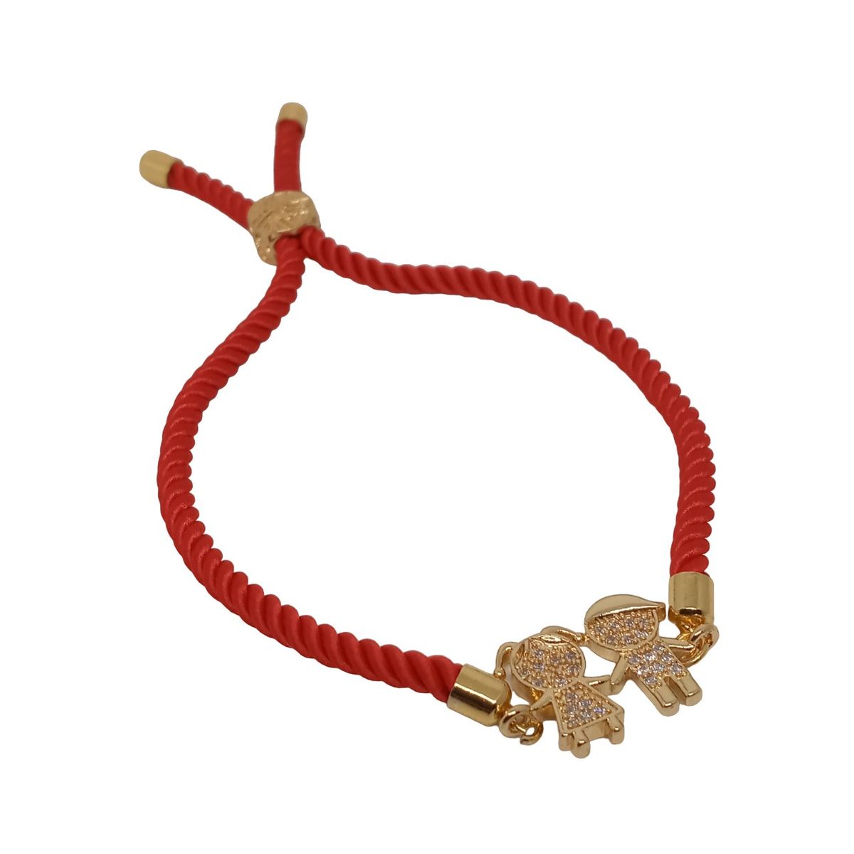 LUCYANA JOYAS Y ACCESORIOS - Pulsera para Mujer con Hilo Rojo y dije de Niño y Niña