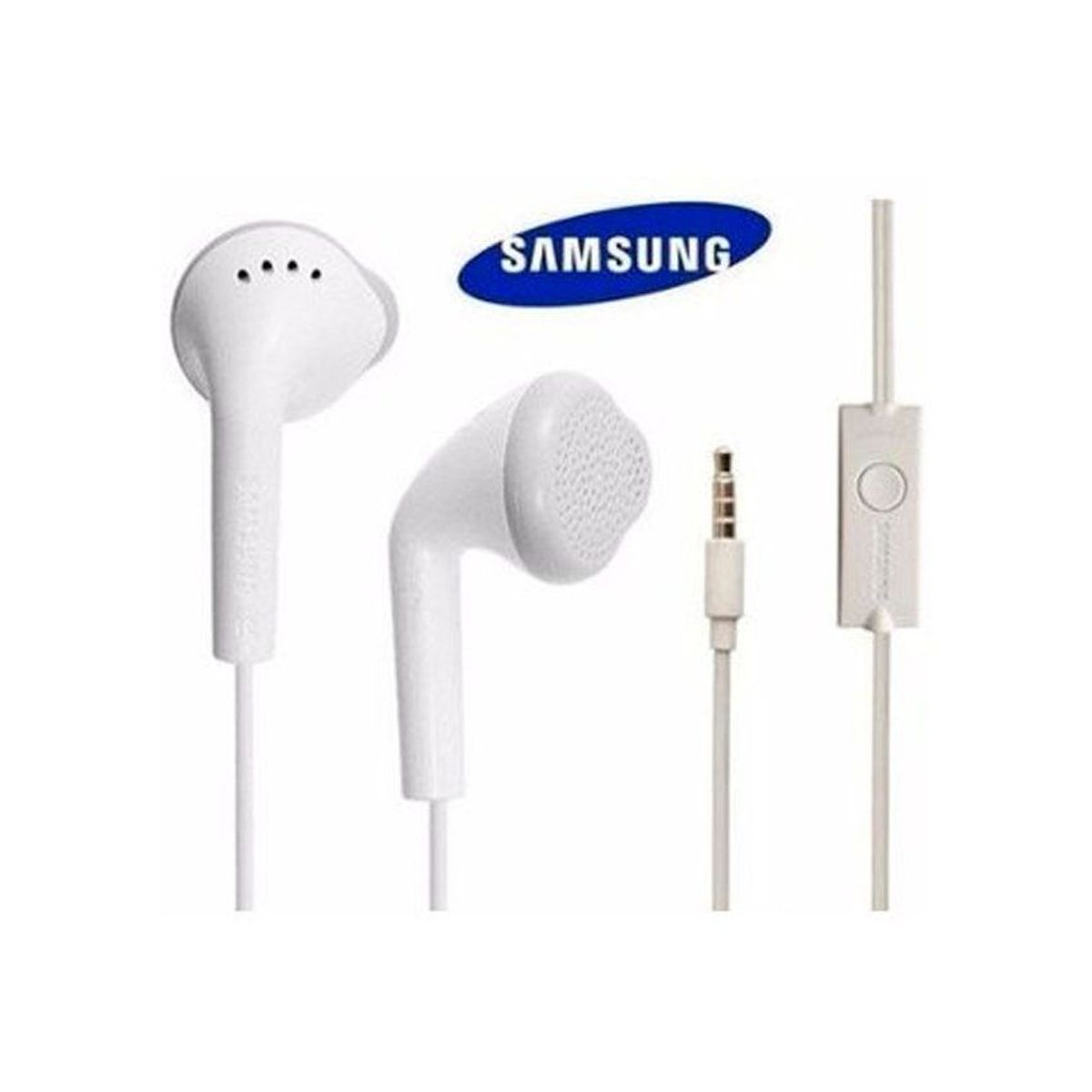 SAMSUNG - Audífonos Hansfree Bass 3.5 Samsung Originales - Blanco