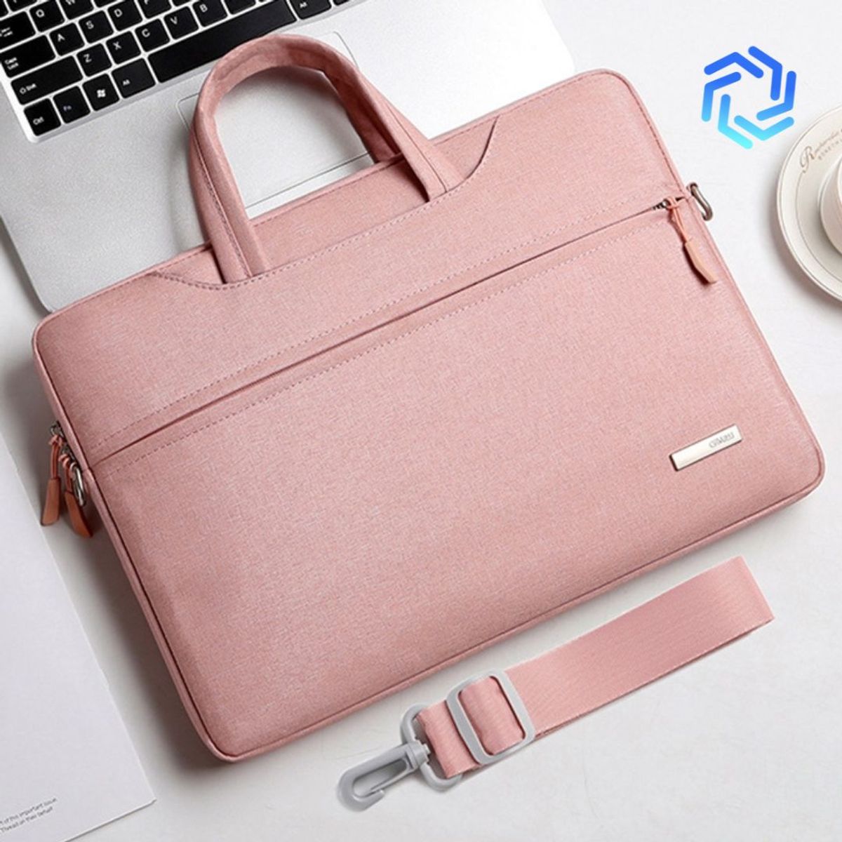GENERICO - Maletin Funda para laptop CYN 156 ROSADO