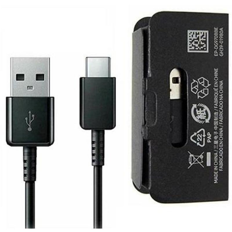 SAMSUNG - Cable Tipo C Samsung Galaxy S10 S10 Plus S10e - negro