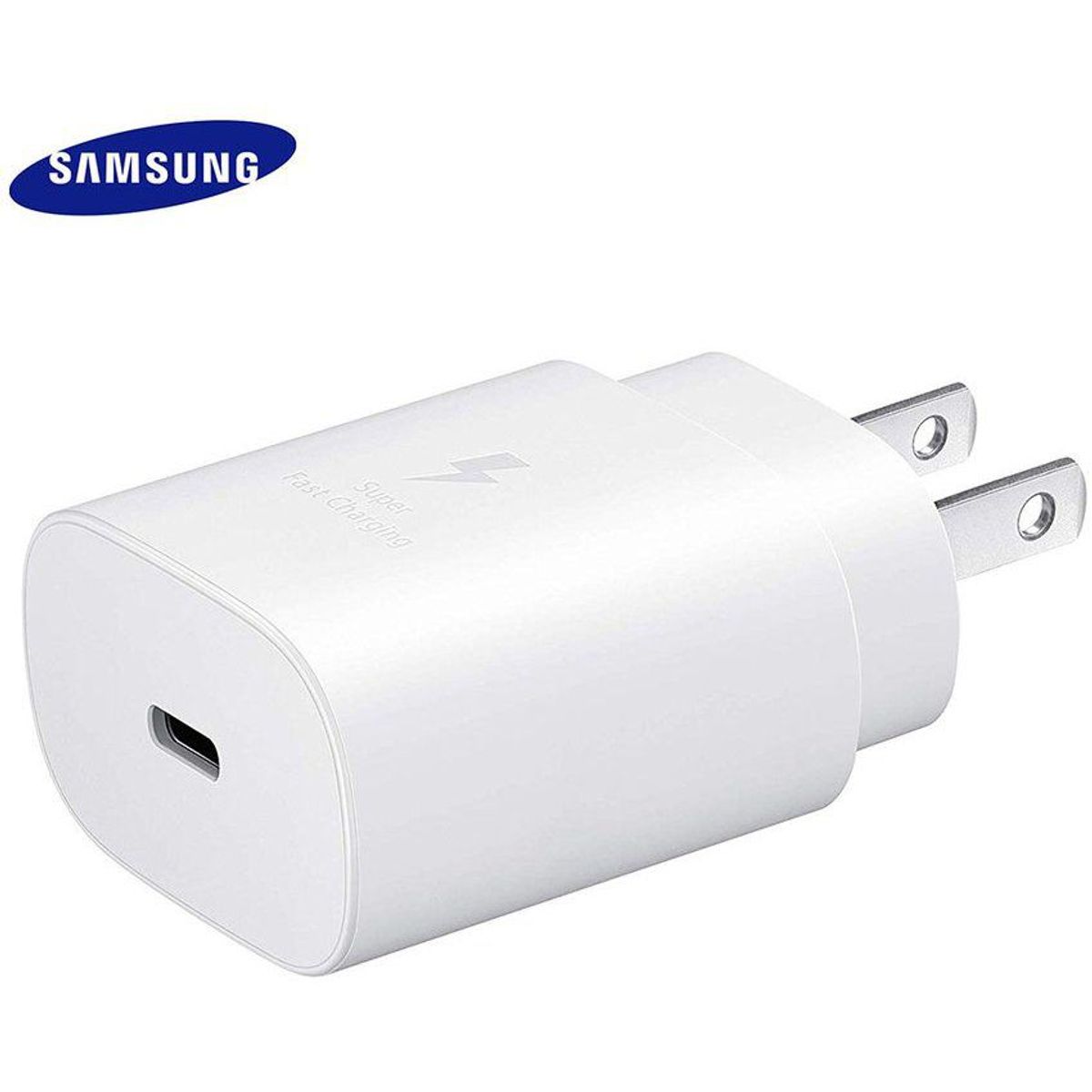 SAMSUNG - Cargador para Samsung Galaxy A70 A80 USB-C 25W - Blanco