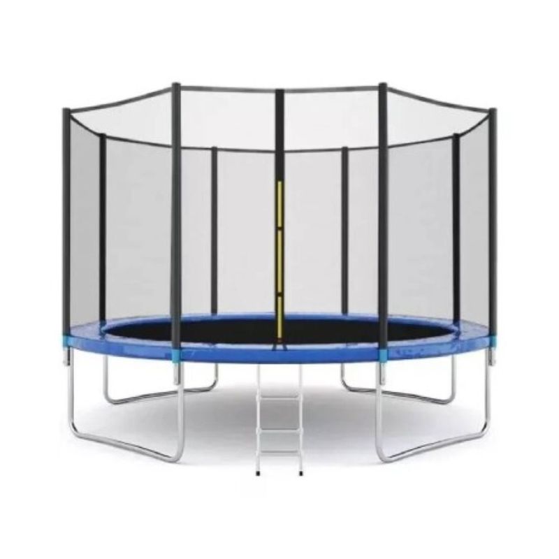 EVERBEST - Cama elástica trampolín 366cm con escalera - EVERBEST