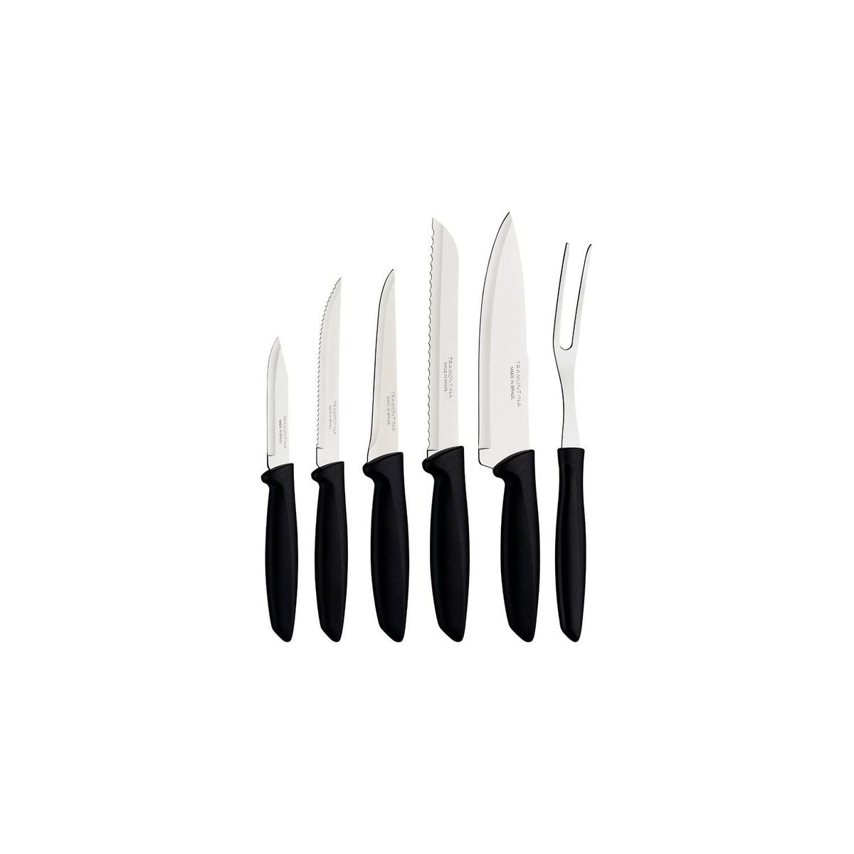 TRAMONTINA - Juego de Cuchillos 6 piezas Tramontina