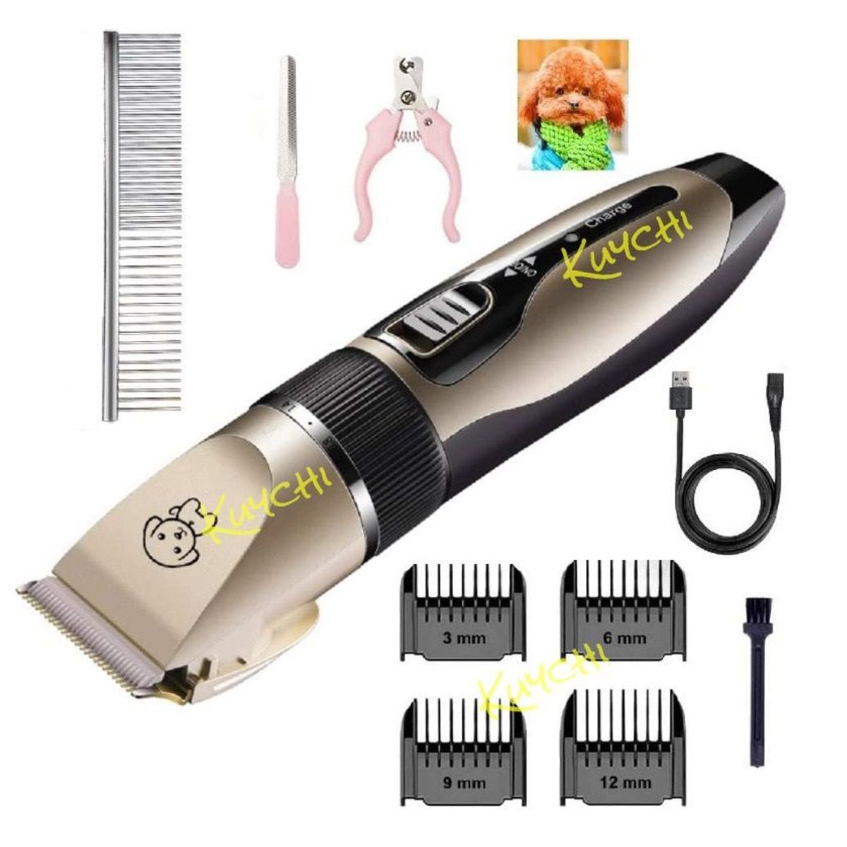 OEM - Cortadora de pelo inalámbrica recargable para mascotas