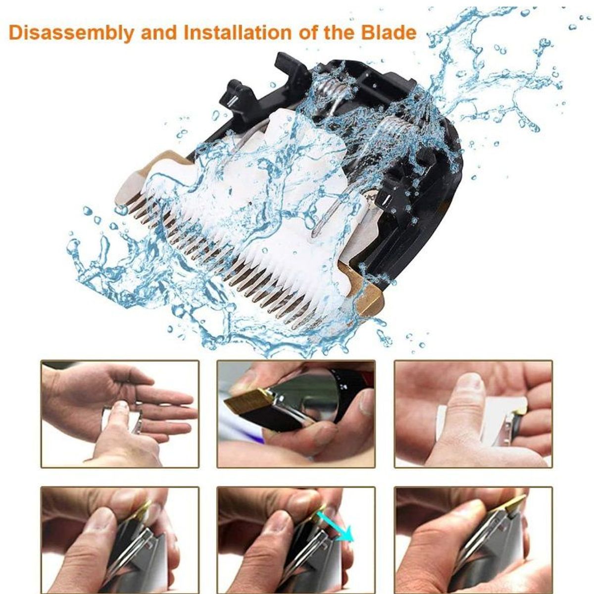 OEM - Cortadora de pelo inalámbrica recargable para mascotas