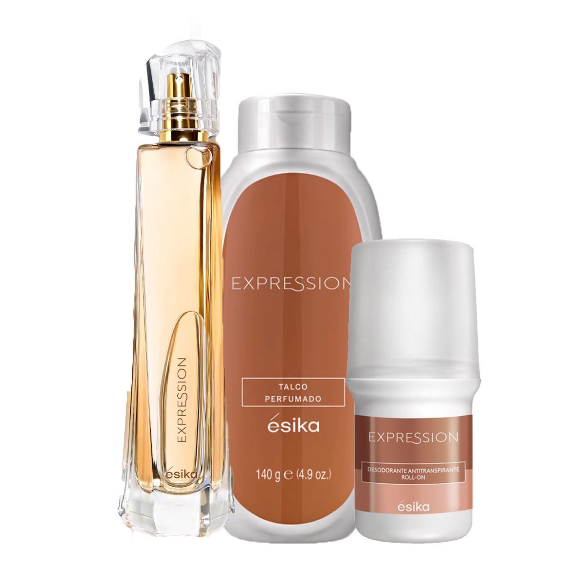 ESIKA - Expression Perfume de Mujer con Talco y Desodorante Esika