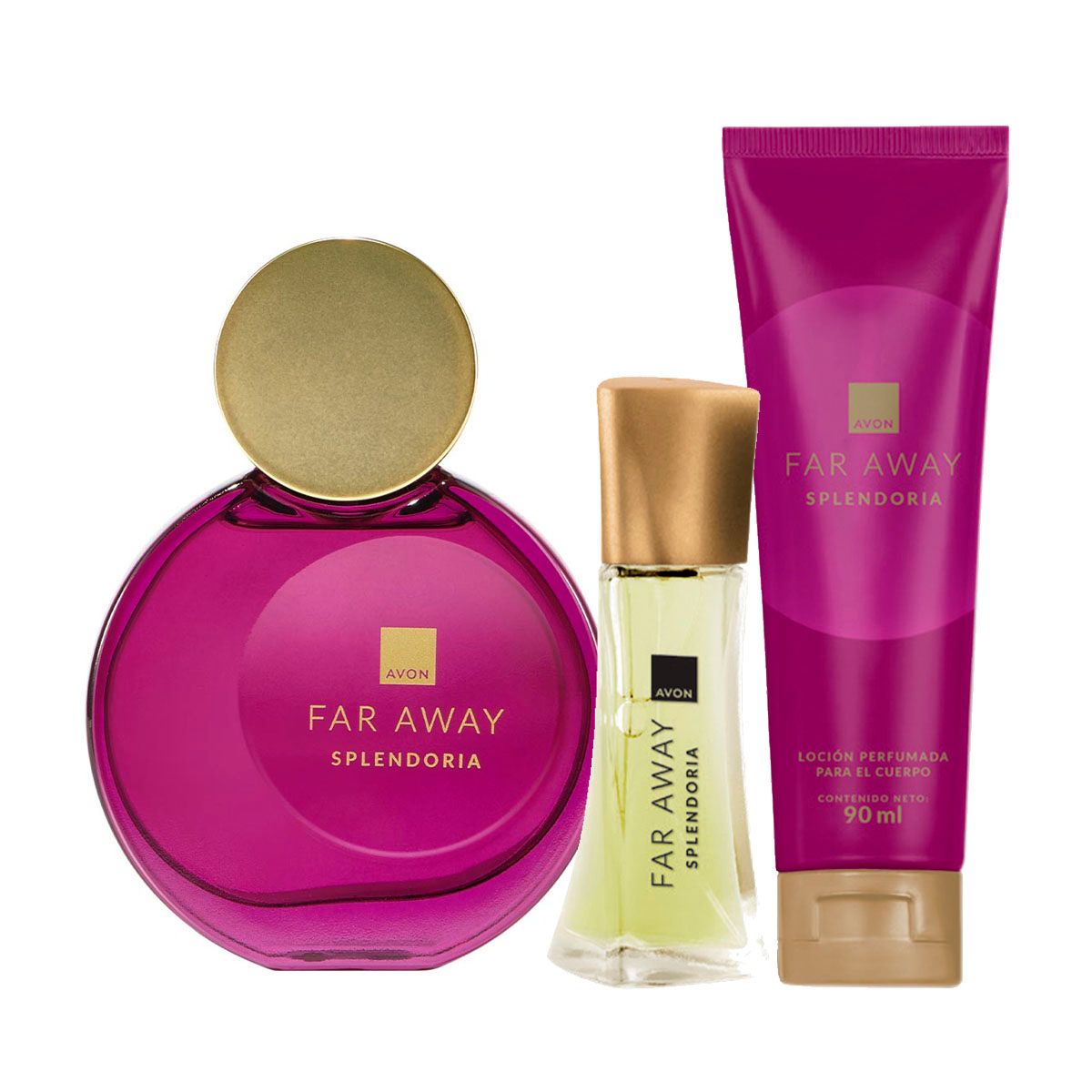 AVON - Far Away Splendoria Perfume de Mujer con Locion y Mini
