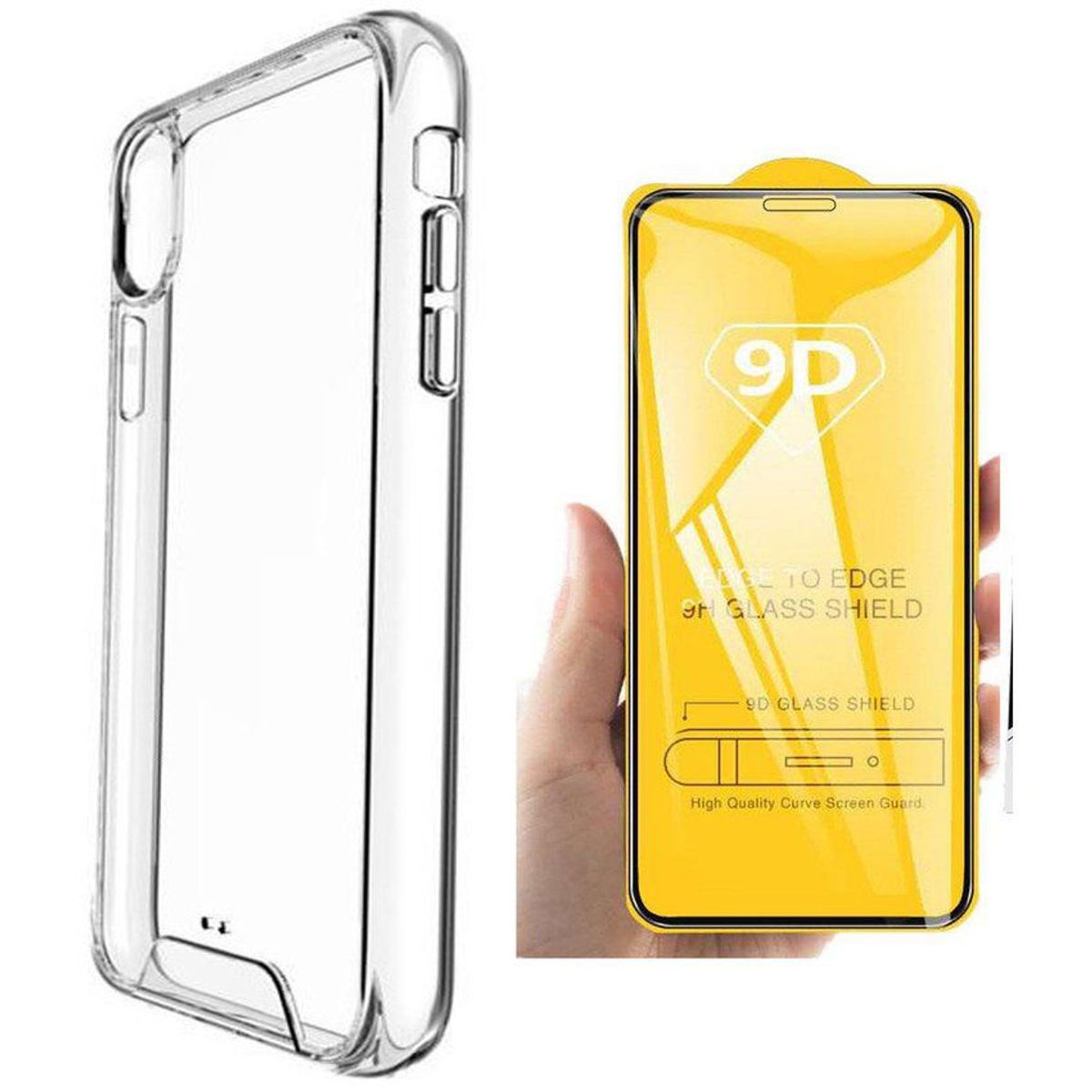 CASE - Funda Case Space  Mica Vidrio Templado para iPhone Xs Max