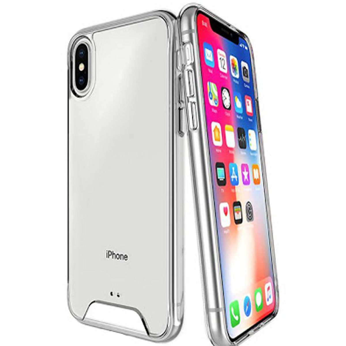 CASE - Funda Case Space  Mica Vidrio Templado para iPhone Xs Max
