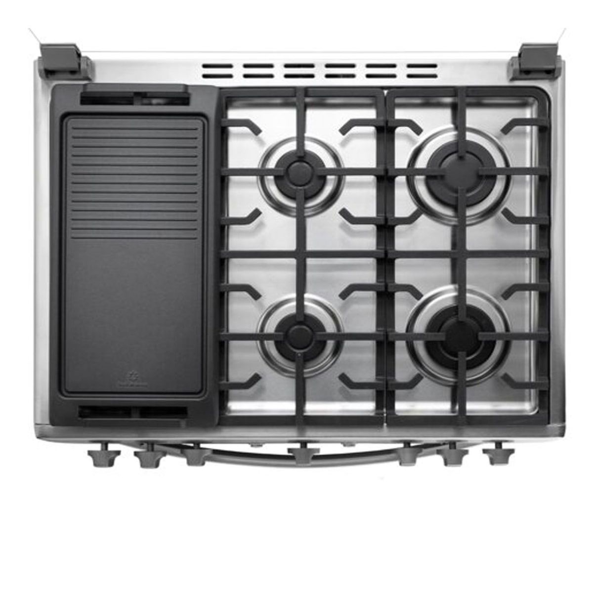 INDURAMA - COCINA INDURAMA A GAS GALICIA ZAFIRO 30" CROMA 6 QUEMADORES