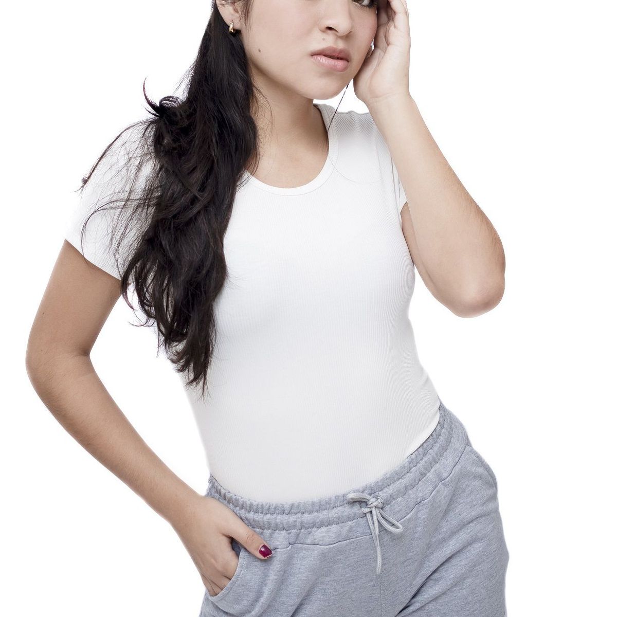 PYT - Polo Algodón Rib Manga Corta Mujer