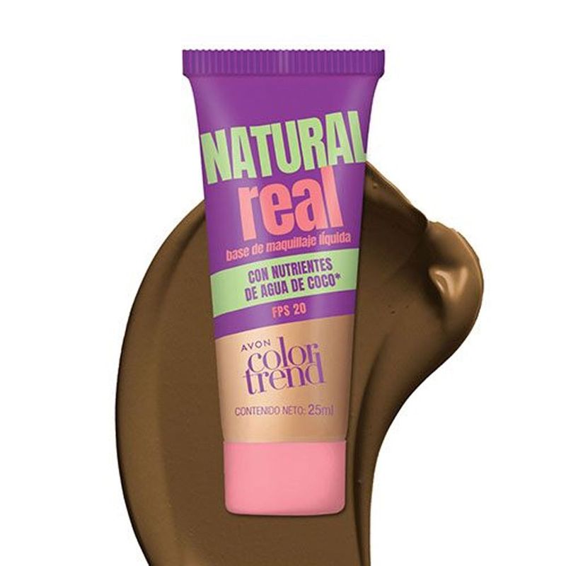 AVON - Base Liquida Natural Real FPS 20 OSCURO Avon