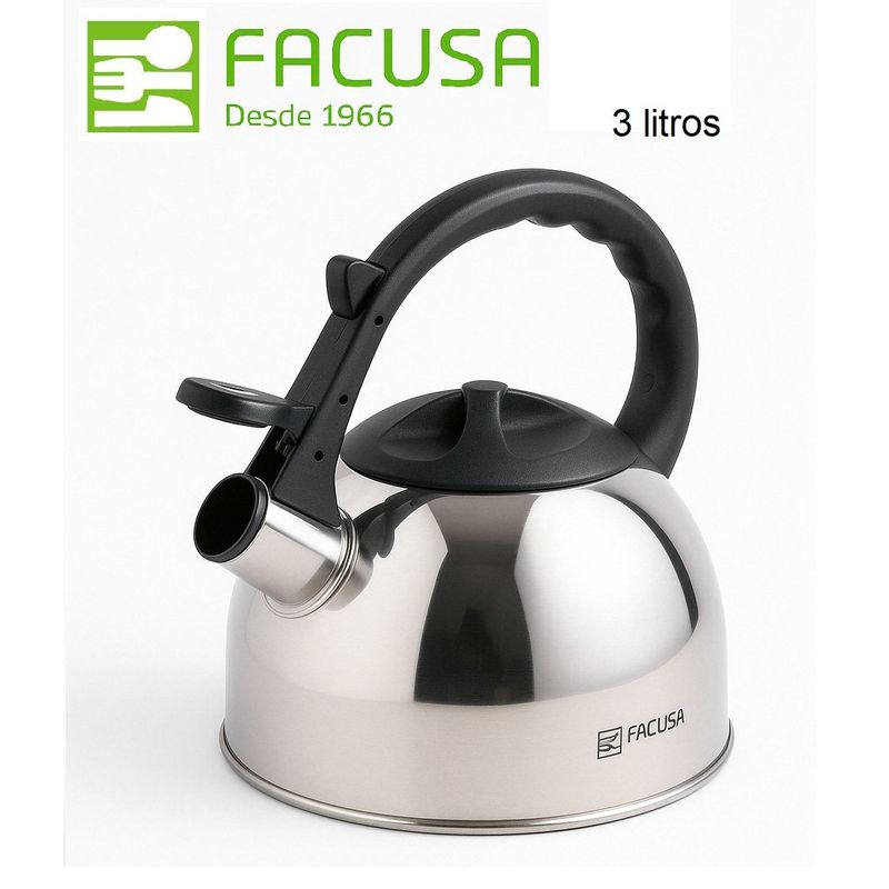 FACUSA - Tetera Facusa de 3 litros con Silbador