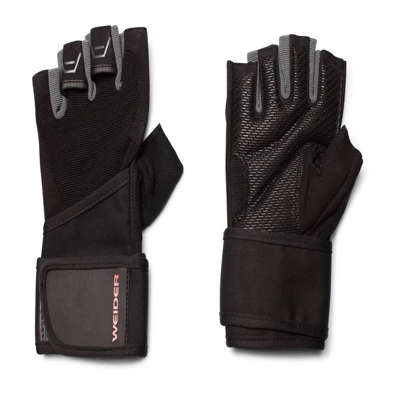 WEIDER - GUANTES SERIE PRO CON MUÑEQUERA XS-S WEIDER