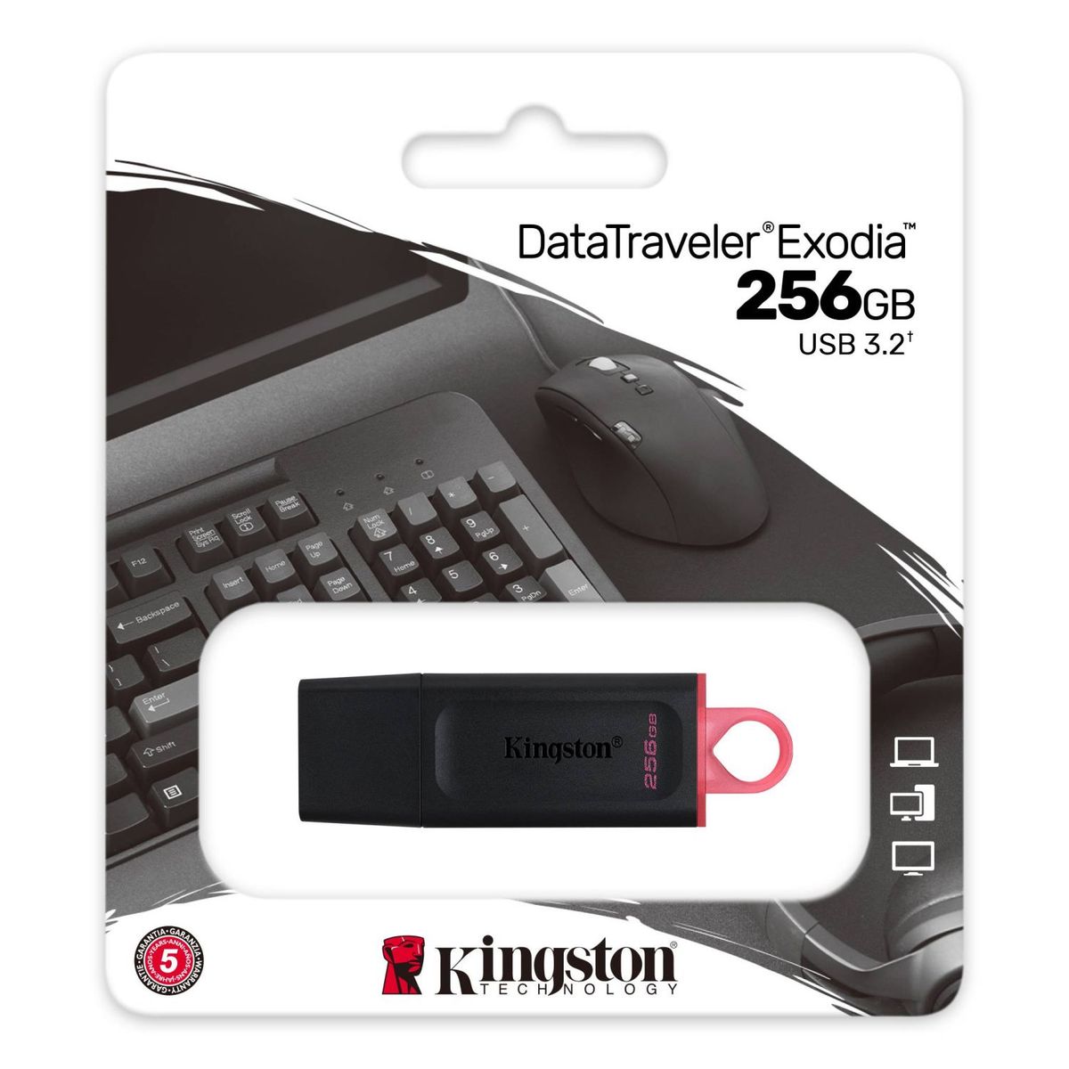 KINGSTON - Memoria USB Kingston 256Gb Exodia