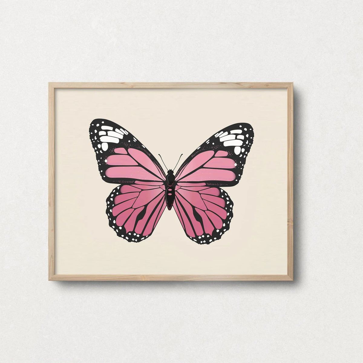 DECO DESIGN - Deco Design Cuadro Butterfly 30X40Cm
