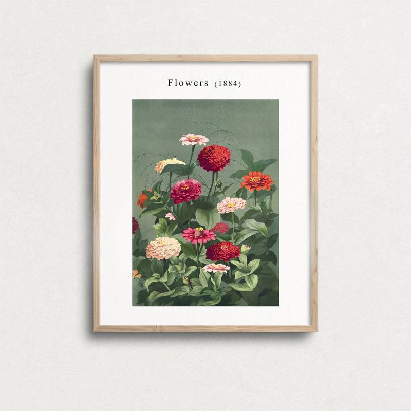 DECO DESIGN - Deco Design Cuadro Flowers 1884 30X40Cm