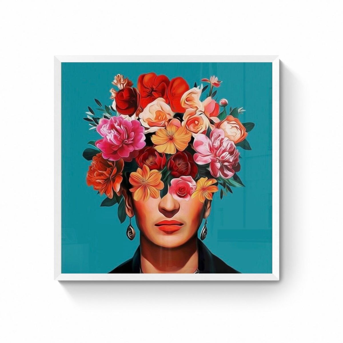 DECO DESIGN - Deco Design Cuadro Frida Kahlo 50X50Cm