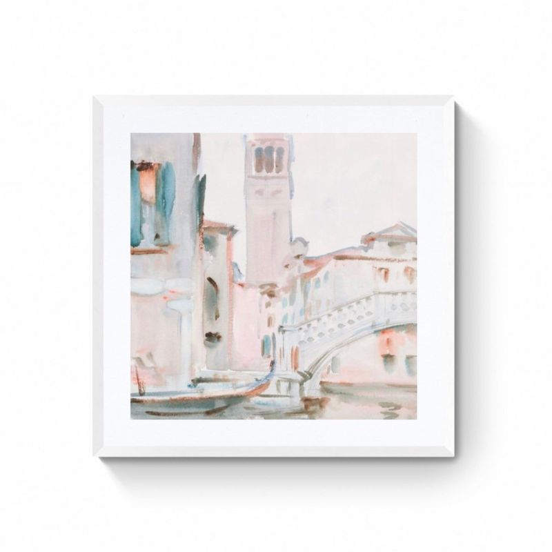 DECO DESIGN - Deco Design Cuadro Watercolor 50X50Cm