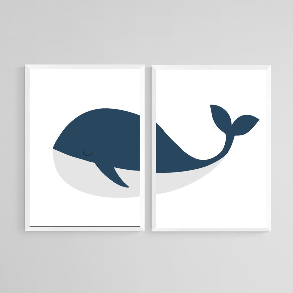 DECO DESIGN - Deco Design Set Ballena X 2 Pcs - 30X40Cm