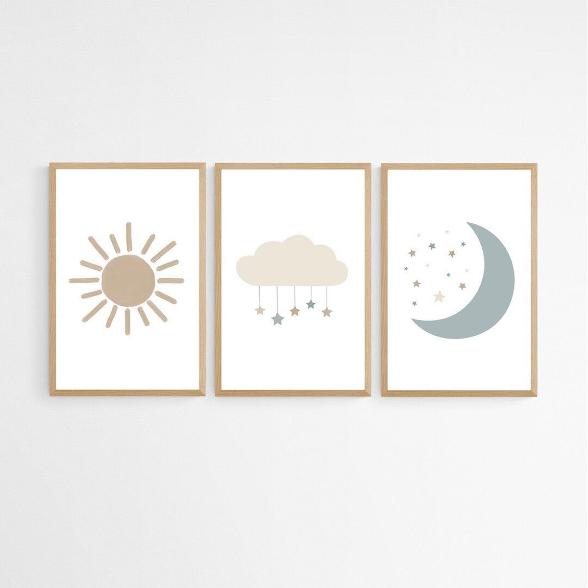 DECO DESIGN - Deco Design Set Nubes X 3 Pcs - 30X40Cm