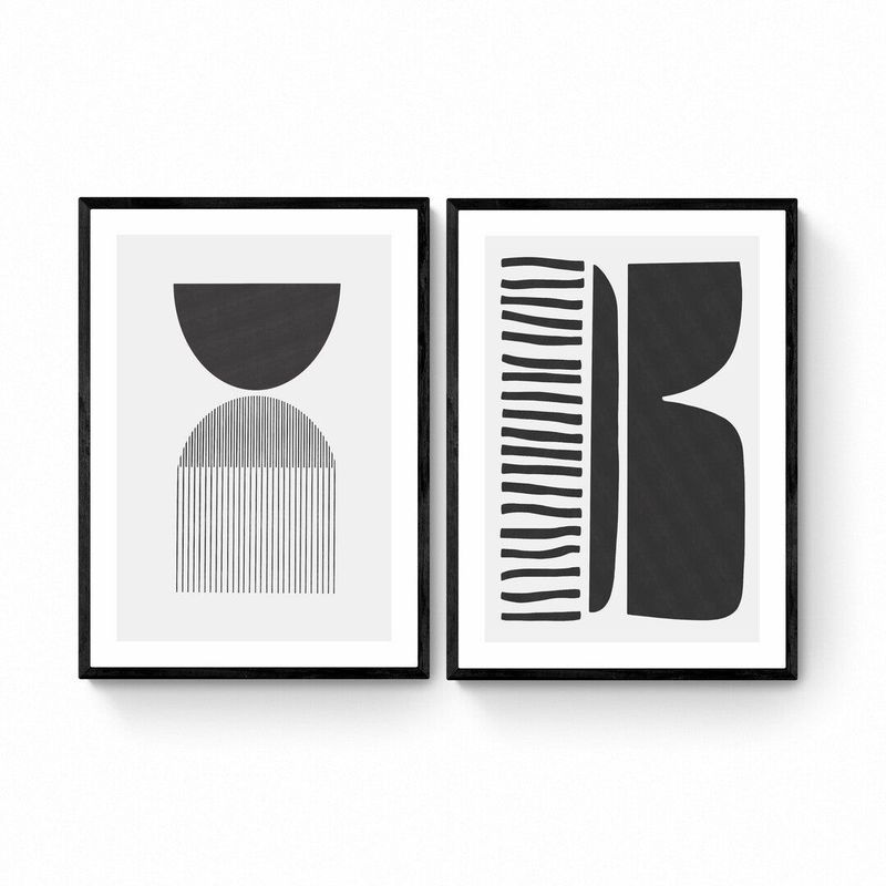 DECO DESIGN - Deco Design Set Wait X 2 Pcs - 40X60Cm