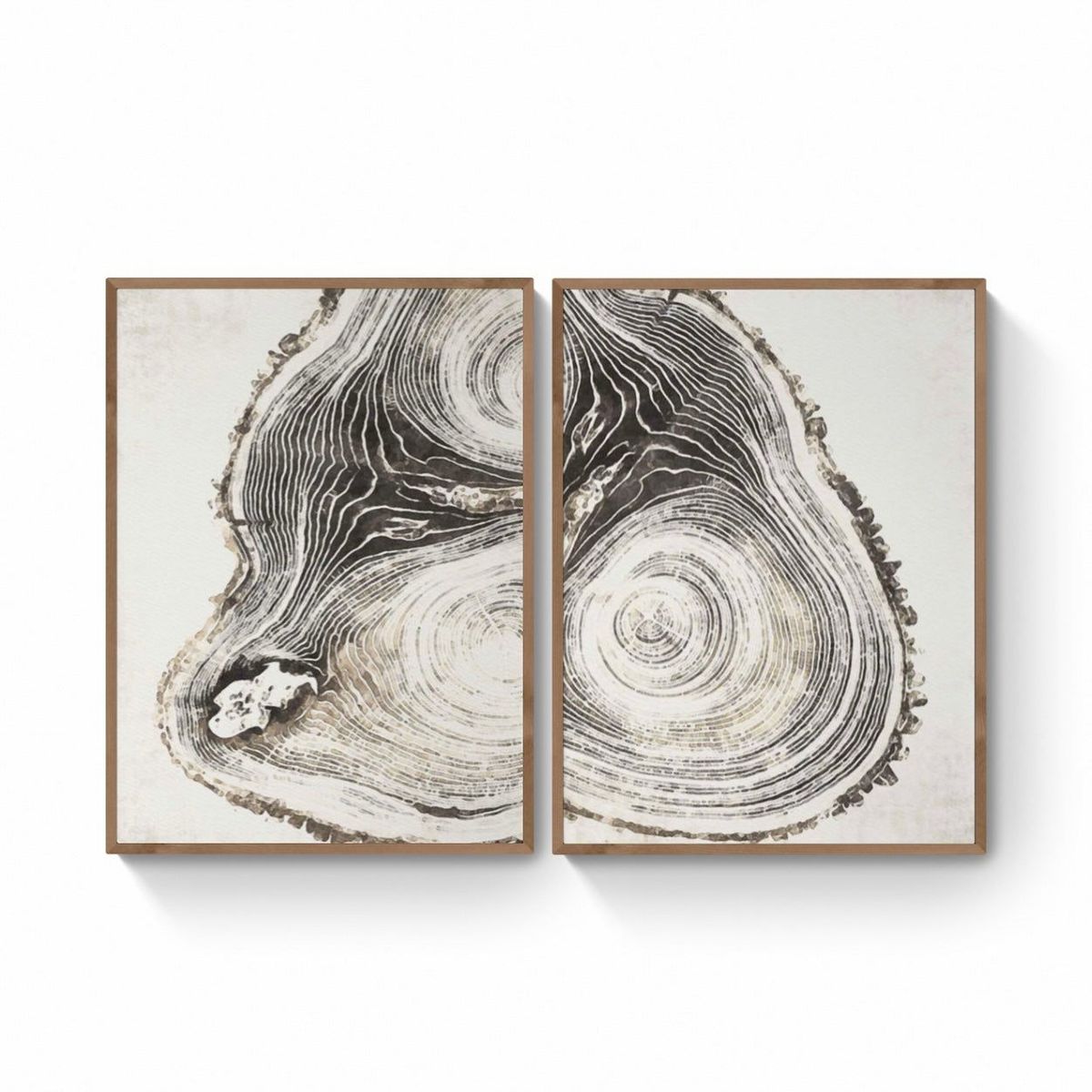 DECO DESIGN - Deco Design Set Woods II X 2 Pcs - 40x60cm