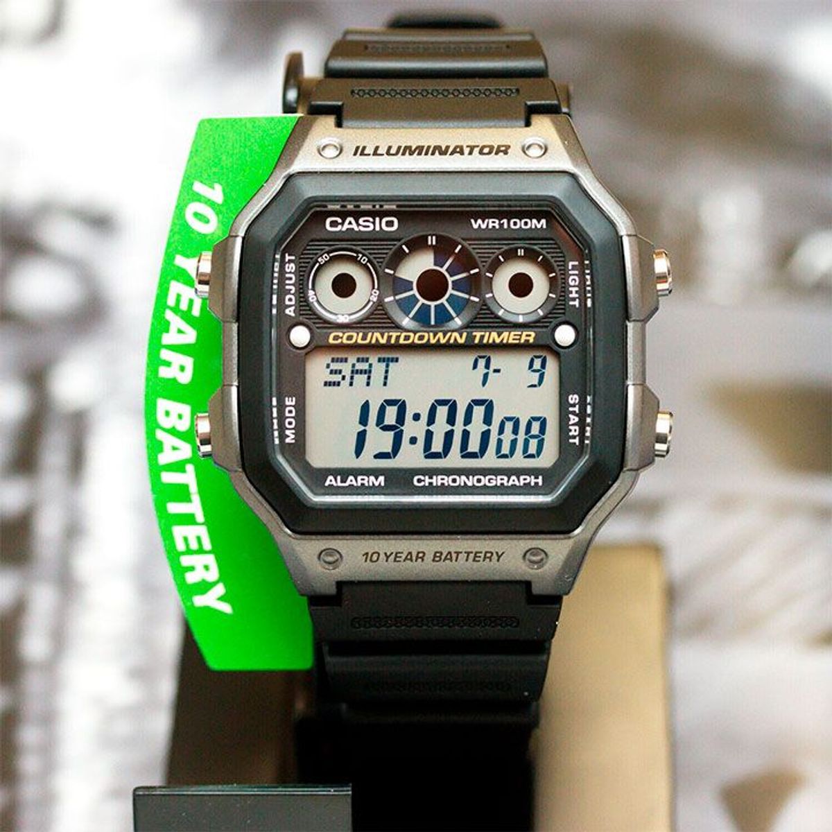 CASIO - Reloj Casio AE-1300WH-8AV Hombre - Negro