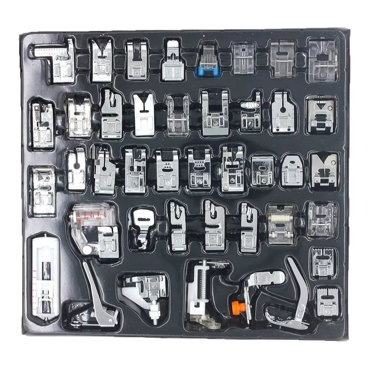 GENERICO - Prensatelas Kit De 42Pcs Universales Brother Singer Janome