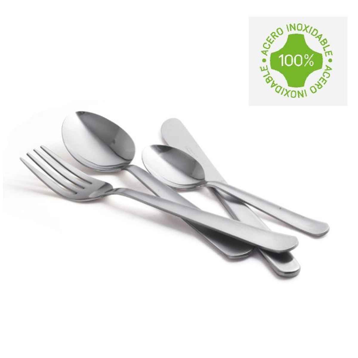 FACUSA - Juego De Cubiertos Facusa X24 Acero Inoxidable Caja De Regalo
